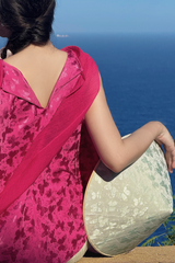 Nón lá bọc vải Hồ điệp - Xanh non