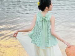 Áo vạc bay Hồ Điệp - Xanh non