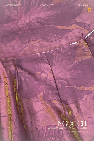 Quần Ngọc Chi - Hồng ánh tím