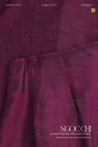 Quần Ngọc Chi - Tím cẩm