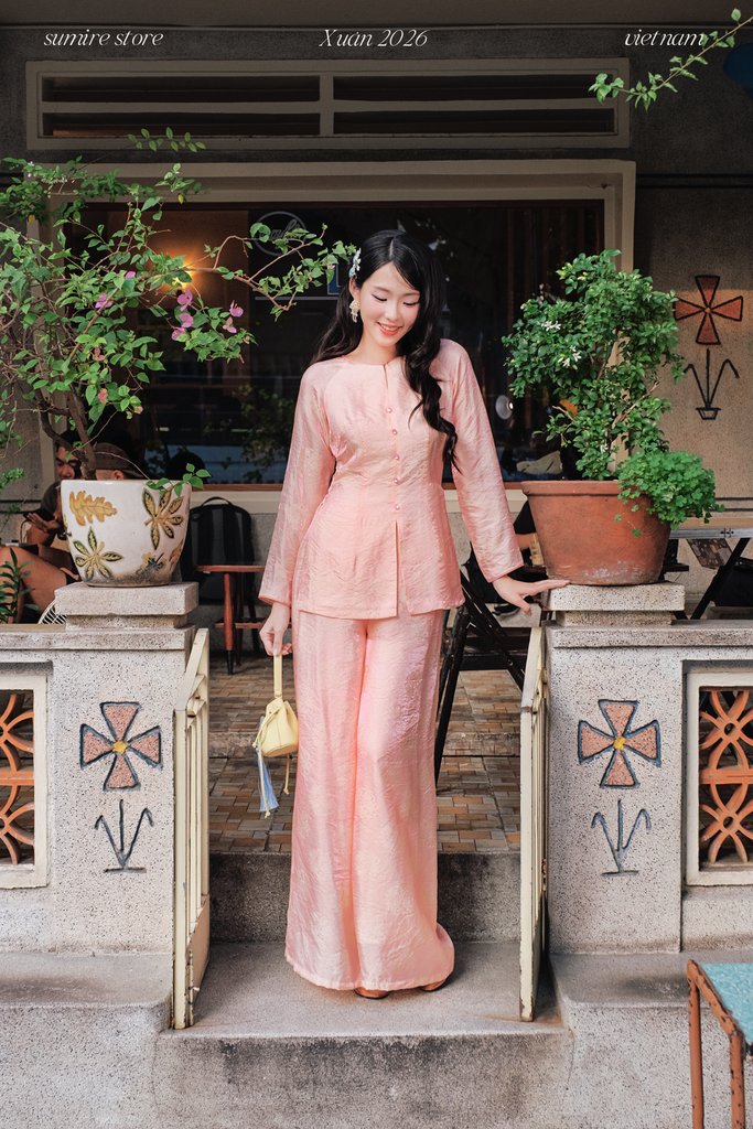 Quần Ngọc Chi - Hồng nhạt