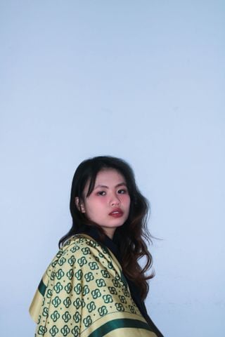 Khăn lụa tơ tằm tự nhiên in họa tiết 1 mặt mã S02