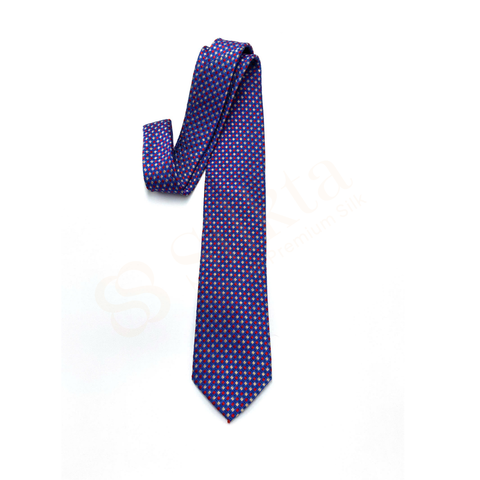 100% Natural Silk Tie – Purple