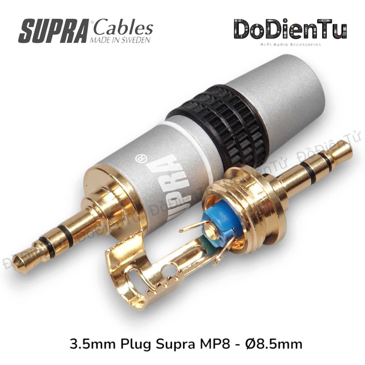 3.5mm Plug Supra MP8 - Ø8.5mm