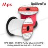 MPS 002S - 99.99% Purity Silver ( 24 AWG )