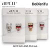 aeco ARJ-4045 (R) RCA Jack - Rhodium Plated (2 pcs)