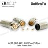 aeco ABC-1471 BNC Plug 75 Ohm - Gold Plated 10u (2 pcs)