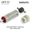 aeco ARP-1512 (S) RCA Plug - Tellurium Copper Silver Plated Ø11mm (4 pcs)