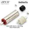 aeco ARP-1512 (S) RCA Plug - Tellurium Copper Silver Plated Ø11mm (4 pcs)