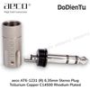 aeco AT6-1231 (R) 6.35mm Stereo Plug - Tellurium Copper Rhodium Plated