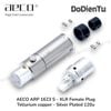 aeco AX3 1623 (S) - Tellurium Copper Silver Plated 120u - Ø 9~15mm