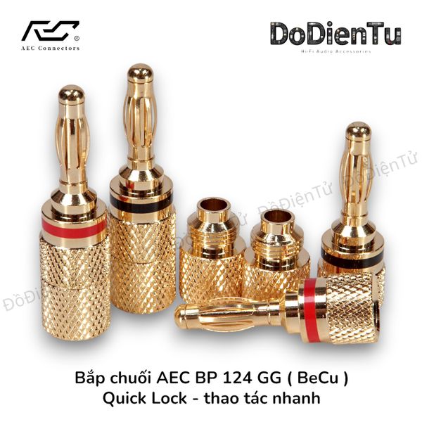 Bắp Chuối AEC BP 124 ( BeCu) - Quick Lock | Đồ Điện Tử