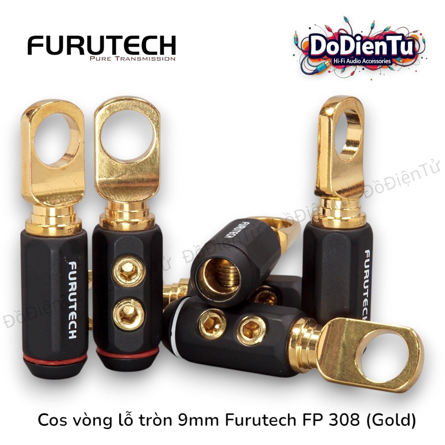Cos vòng ⌀9 Furutech FP 308 ( G )