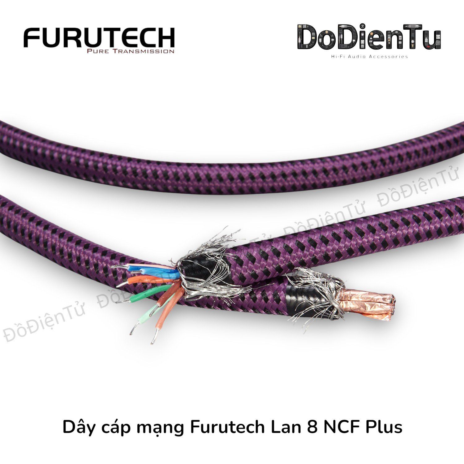 Furutech Lan 8 NCF Plus - Dây Cáp Mạng / Cắt Mét