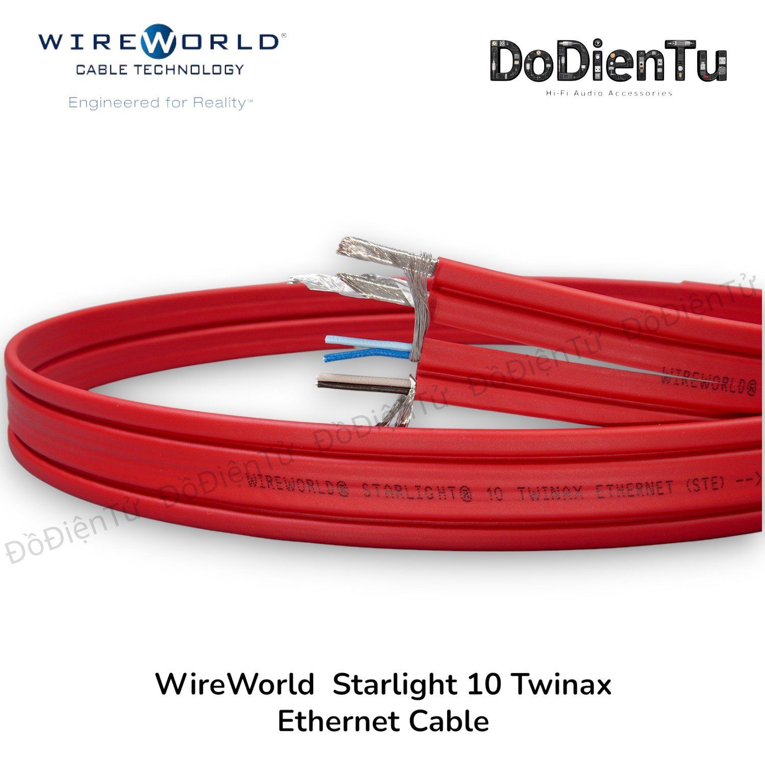 Wireworld Starlight 10 Twinax Ethernet - Dây Cáp Mạng / Cắt Mét