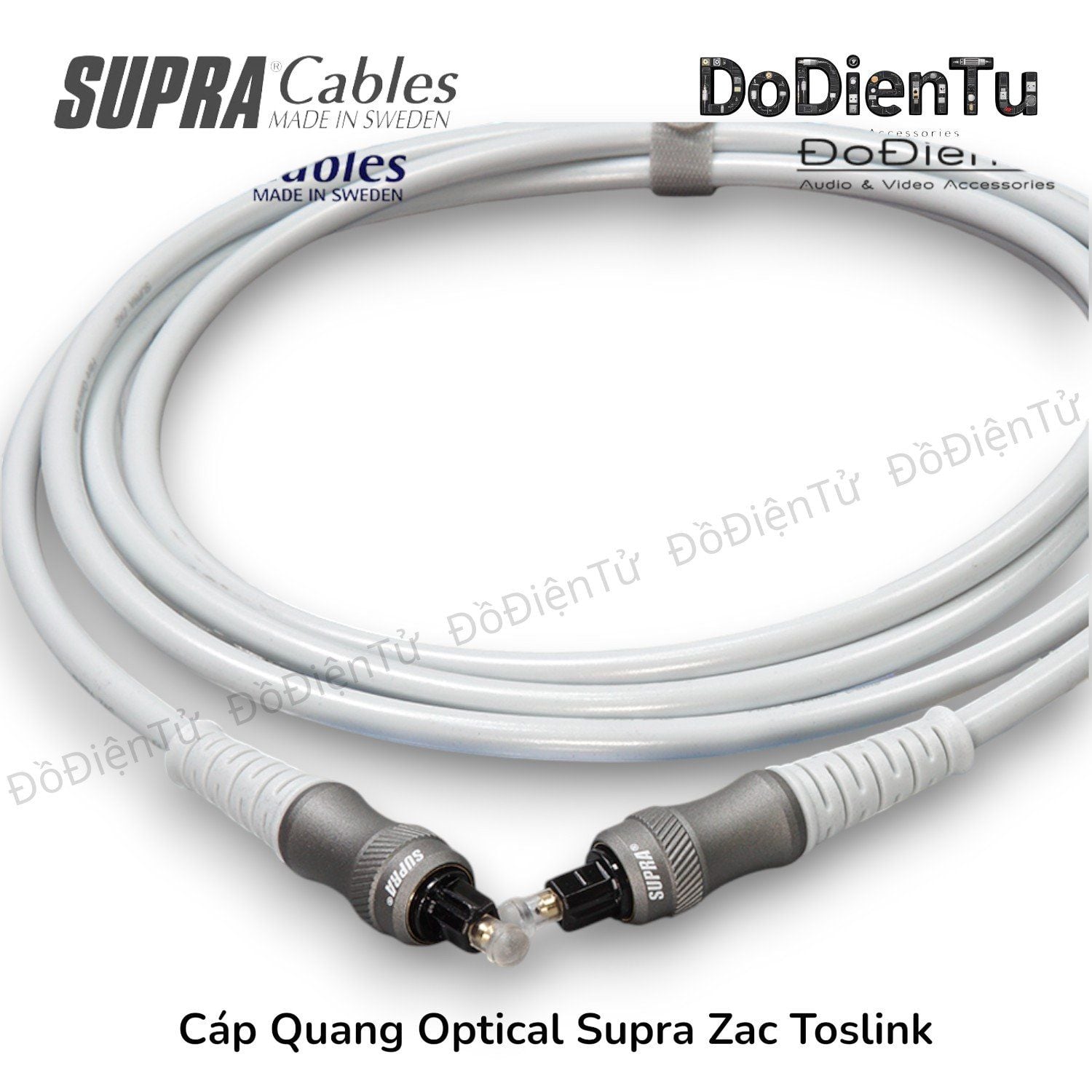 Dây Cáp Quang Supra ZAC Toslink Optical