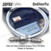 Supra Trico Coaxial 75 Ohm - RCA to RCA
