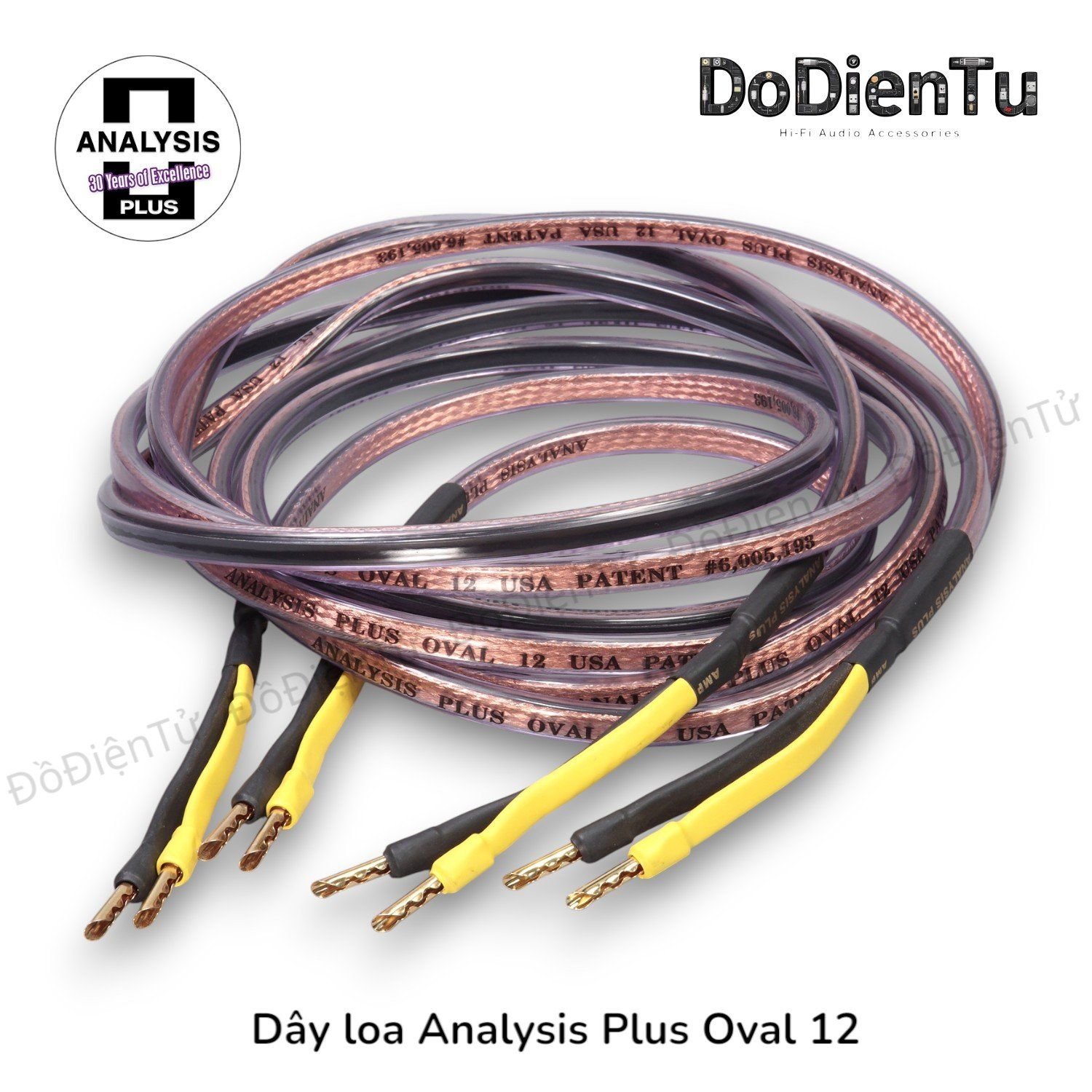 [ Lướt 99%] Dây loa Analysis Plus - Oval 12