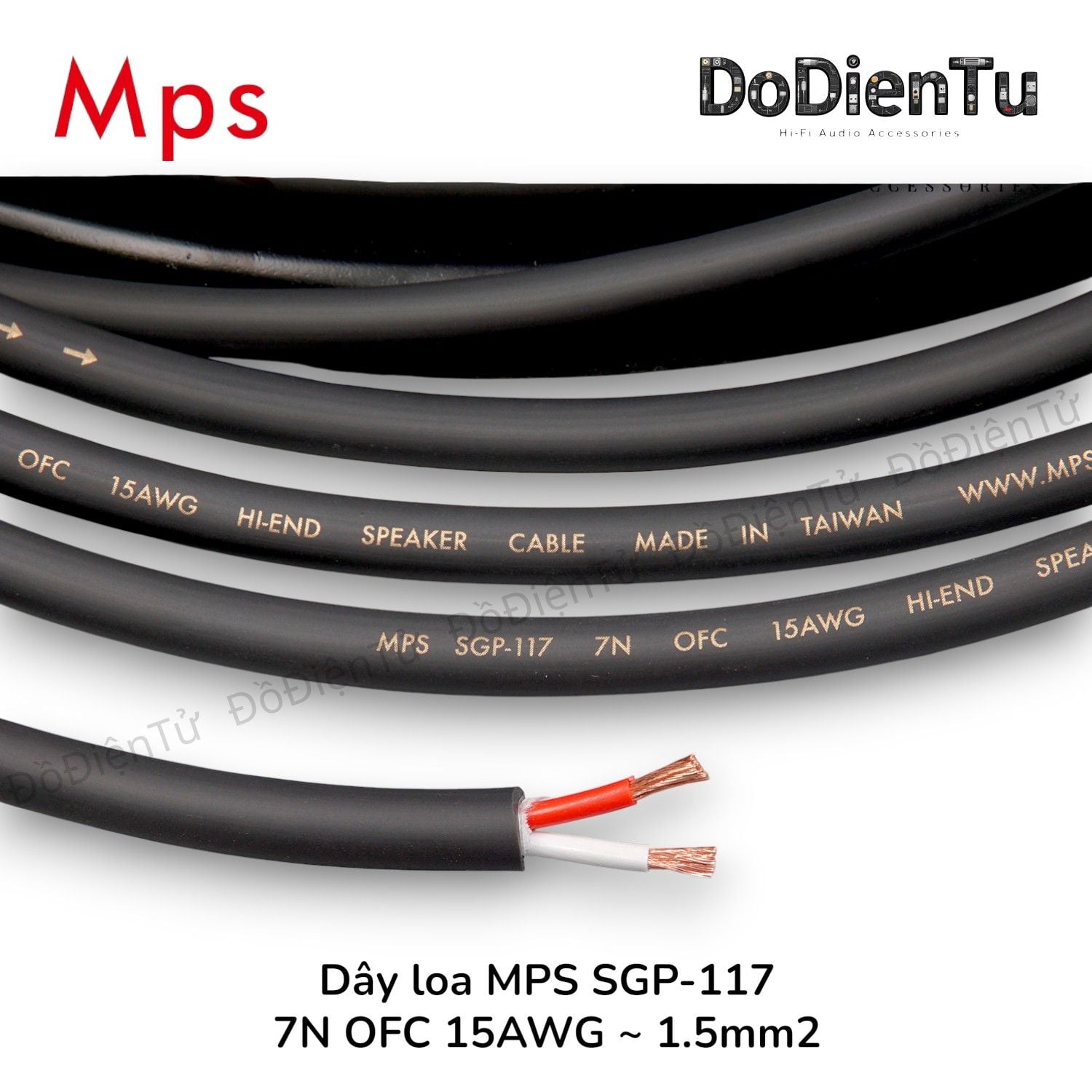 Dây loa MPS SGP 117 - 7N OFC