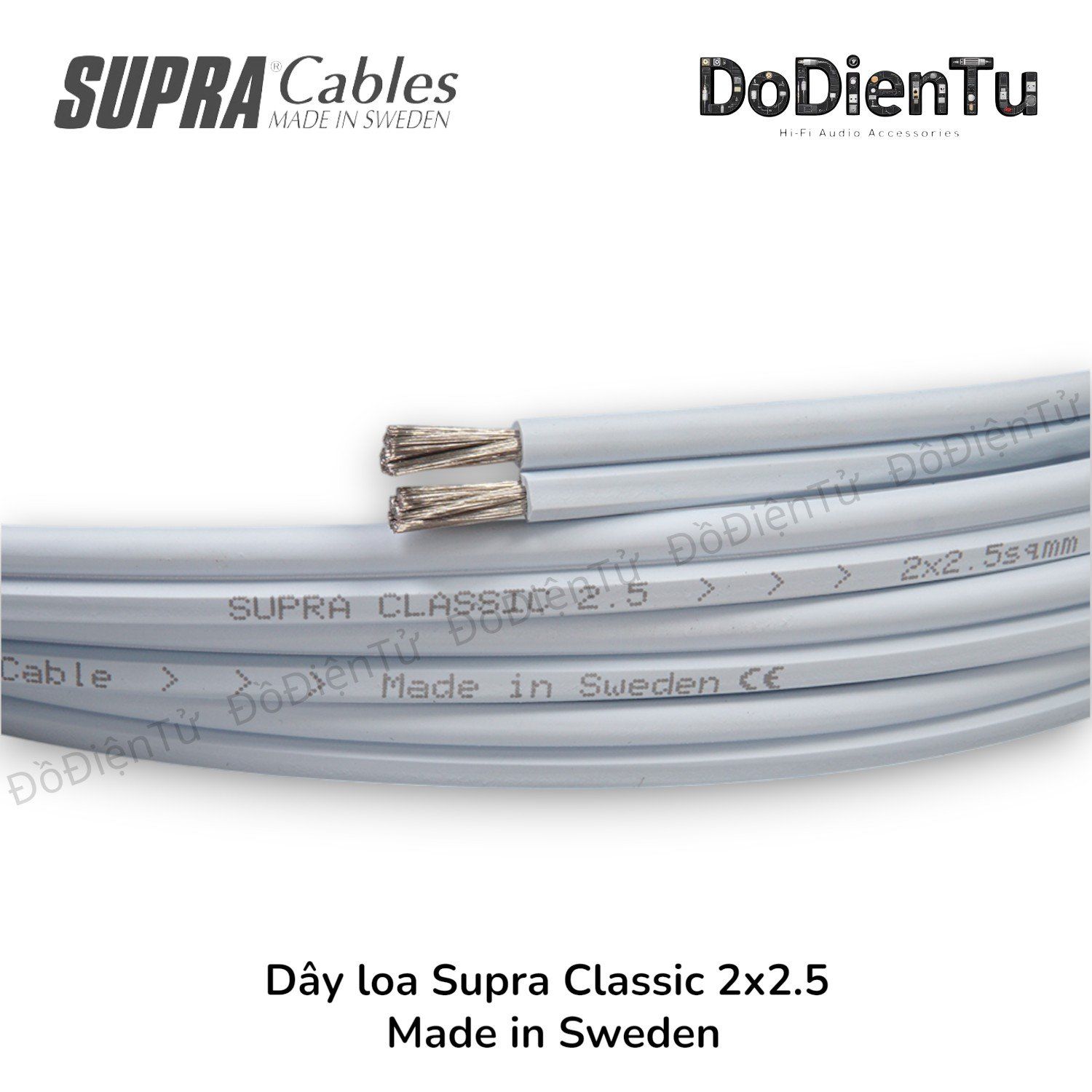 Dây Loa Supra Classic 2 x 2.5 mm2