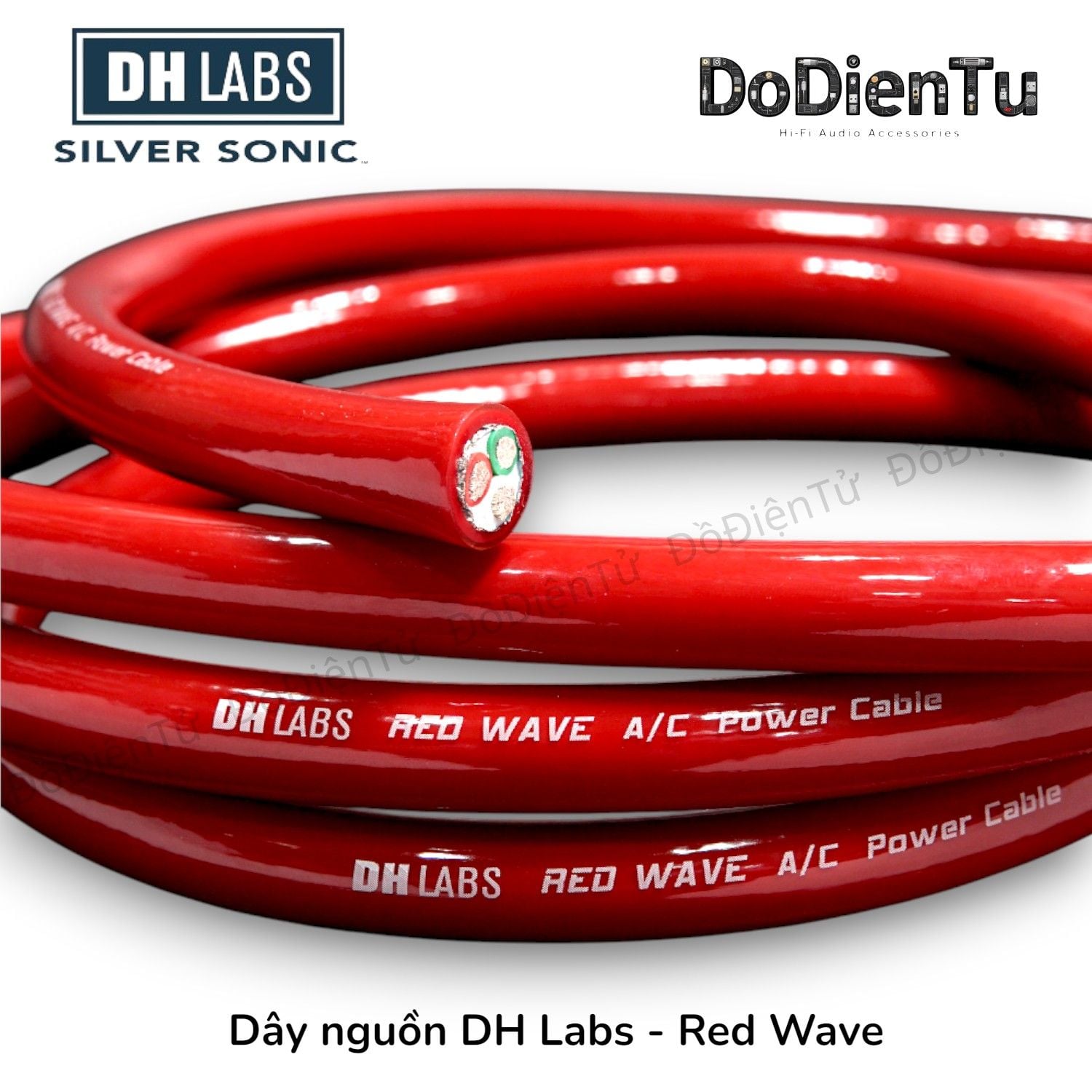 Dây nguồn DH Labs - Red Wave