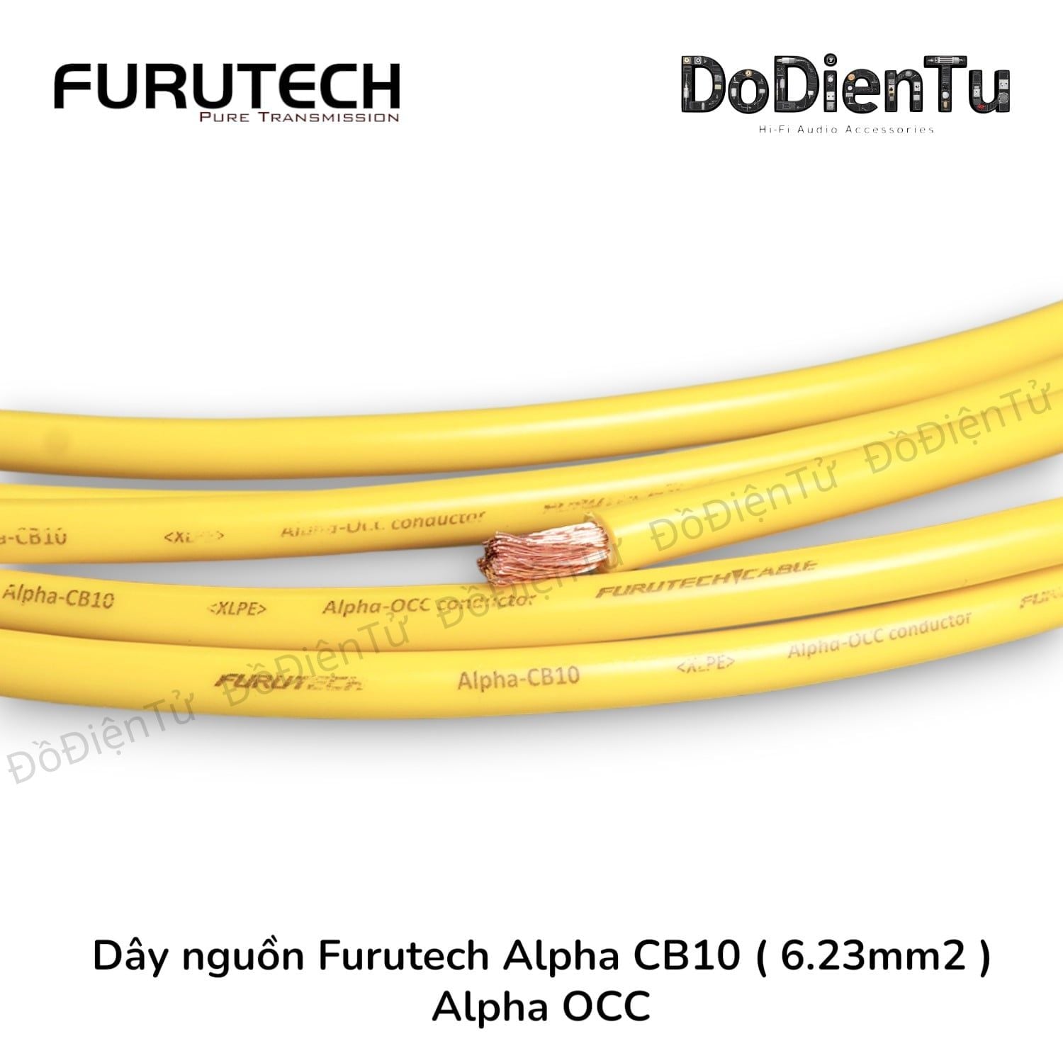 Furutech Alpha CB10 ( 6.23mm2 ) - Alpha OCC
