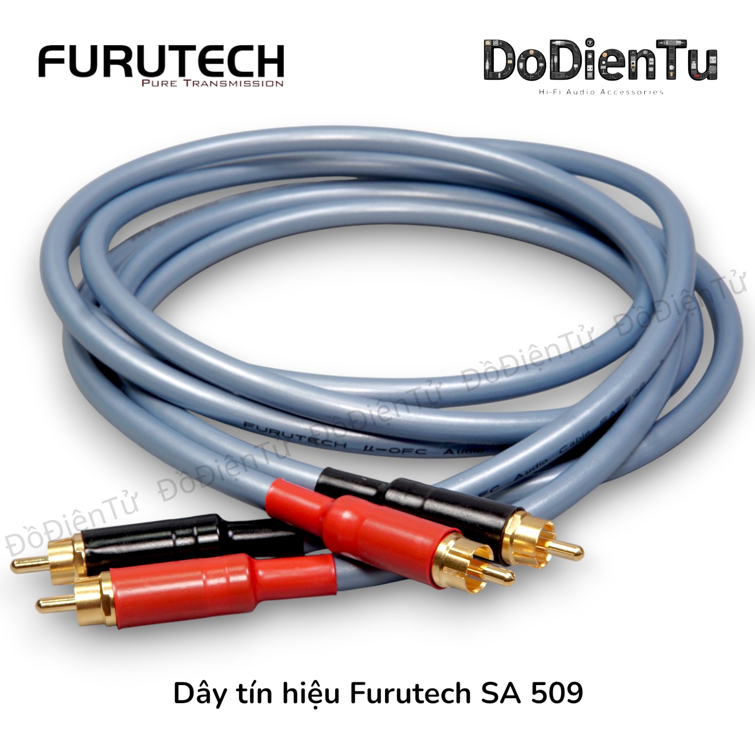 Furutech フルテック SA-509 RCAオーディオ ケーブル 3mペア SA-509 シリーズ - Furutech