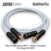 Dây tín hiệu Supra Eff-i [ DIY ]
