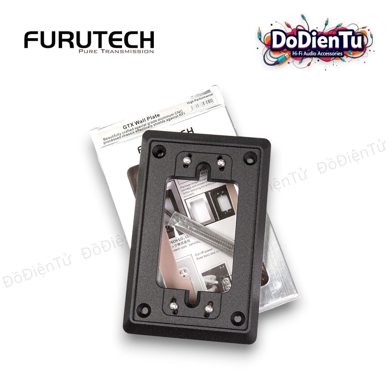 Furutech GTX Wall Plate