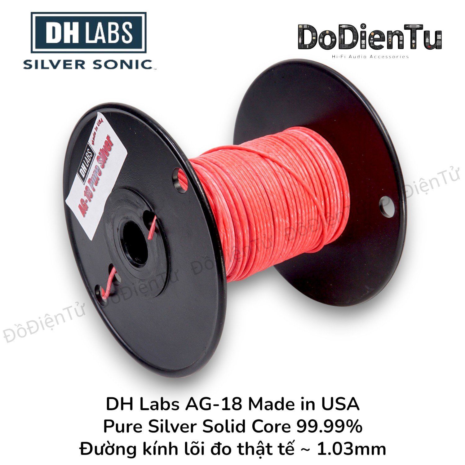 DH Labs Ag 18 Hookup Wire
