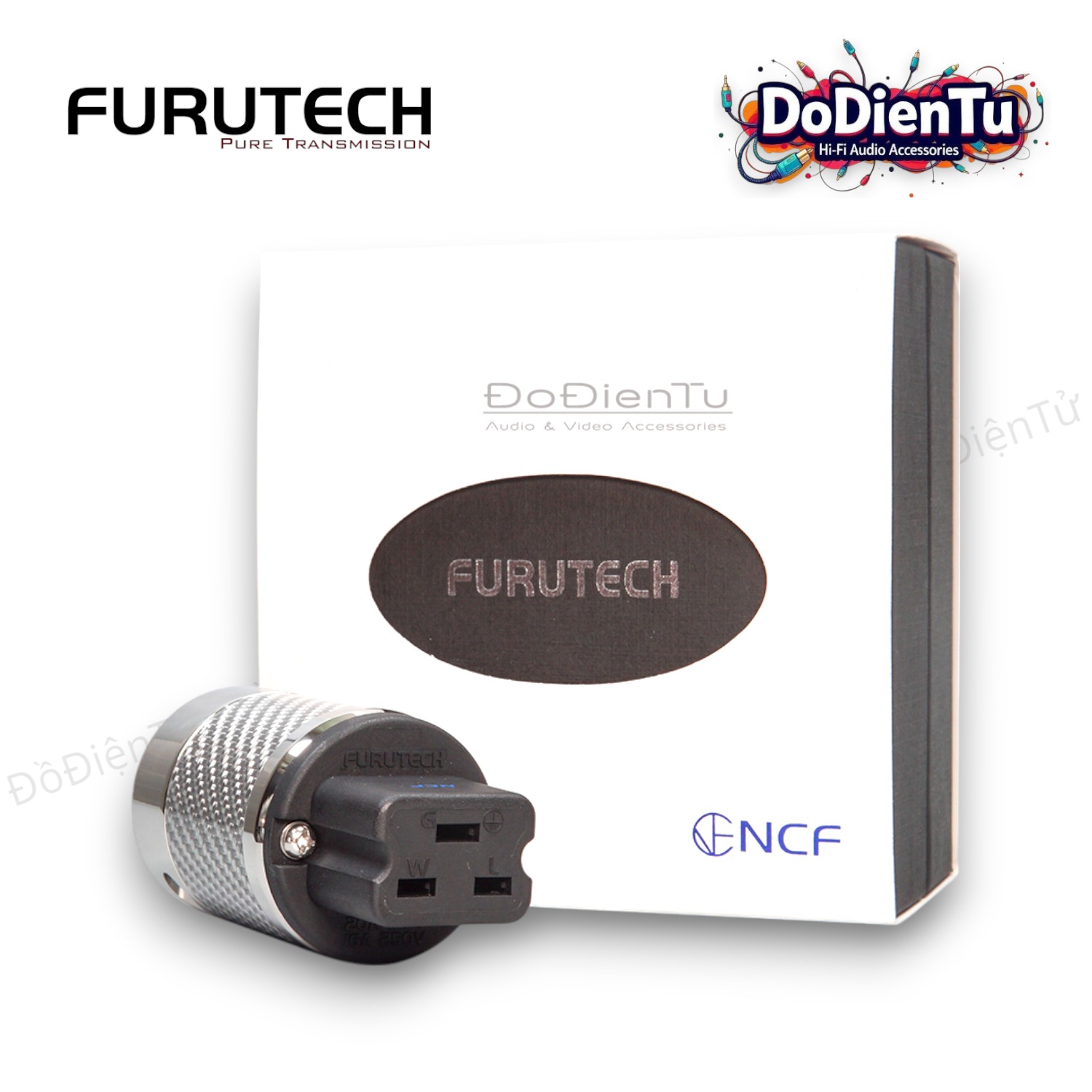 FURUTECH フルテック FI-52 NCF(R) 20A専用インレットプラグ FURUTECH