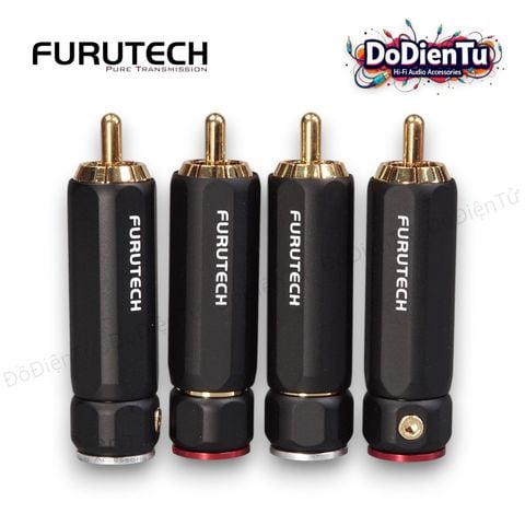 その他 FURUTECH FP-110(G) RCA plug FP-110(G) 24K金メッキRCAプラグ（4本1組）