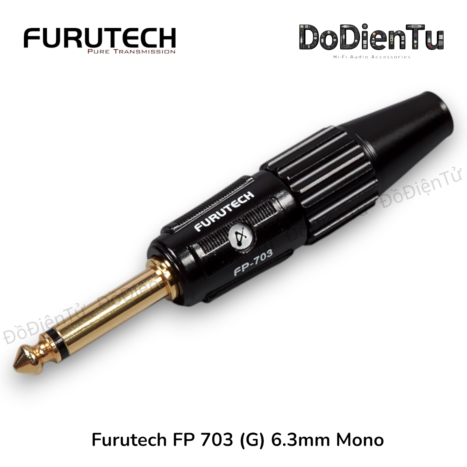 Furutech FP 703 (G) 6.3mm Mono