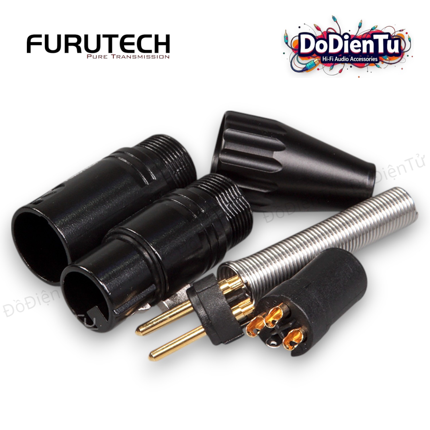 Furutech FP 701 XLR Male Gold | Đồ Điện Tử