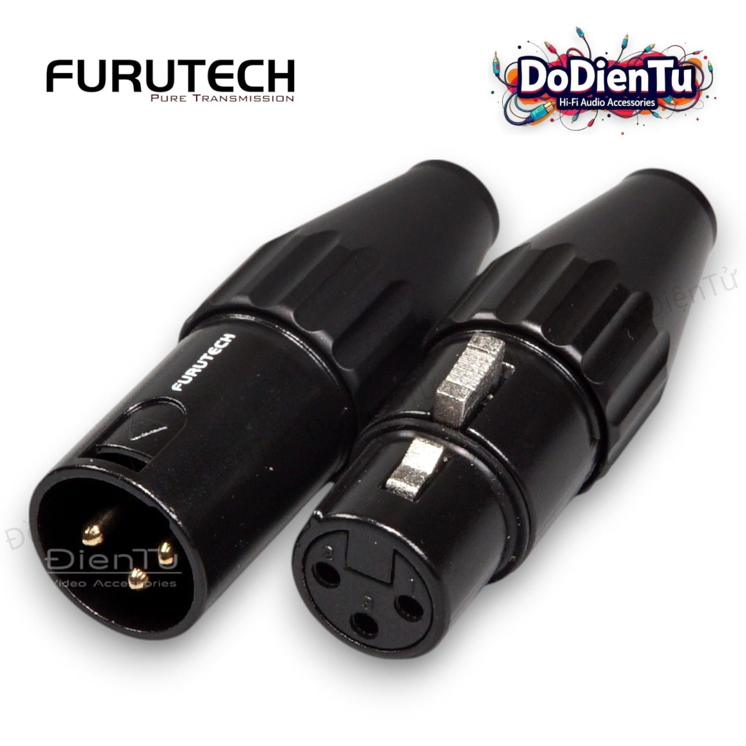 Furutech FP 701 XLR Male Gold | Đồ Điện Tử