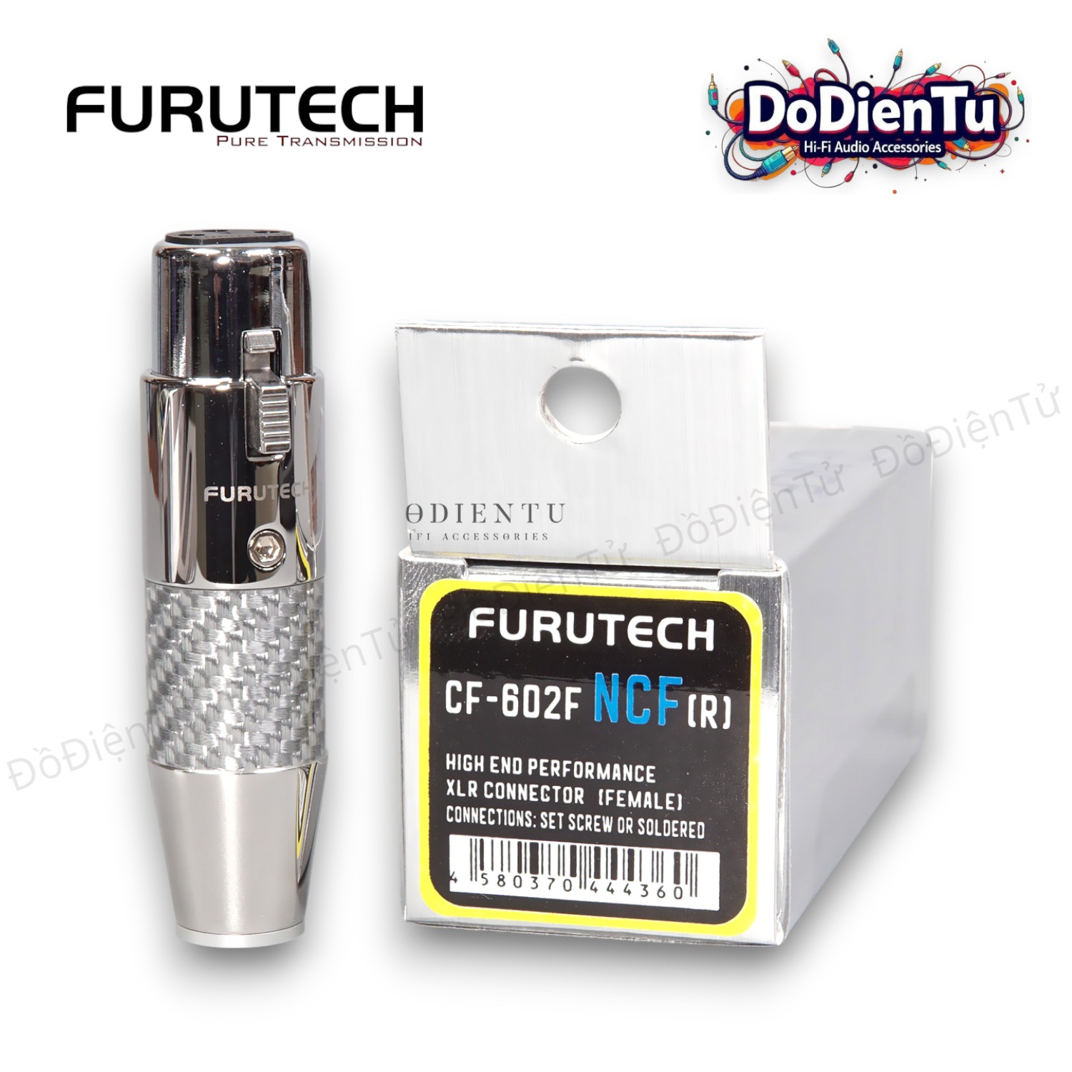 FURUTECH CF-602F(R) ハイエンド・グレード XLRプラグ フルテック