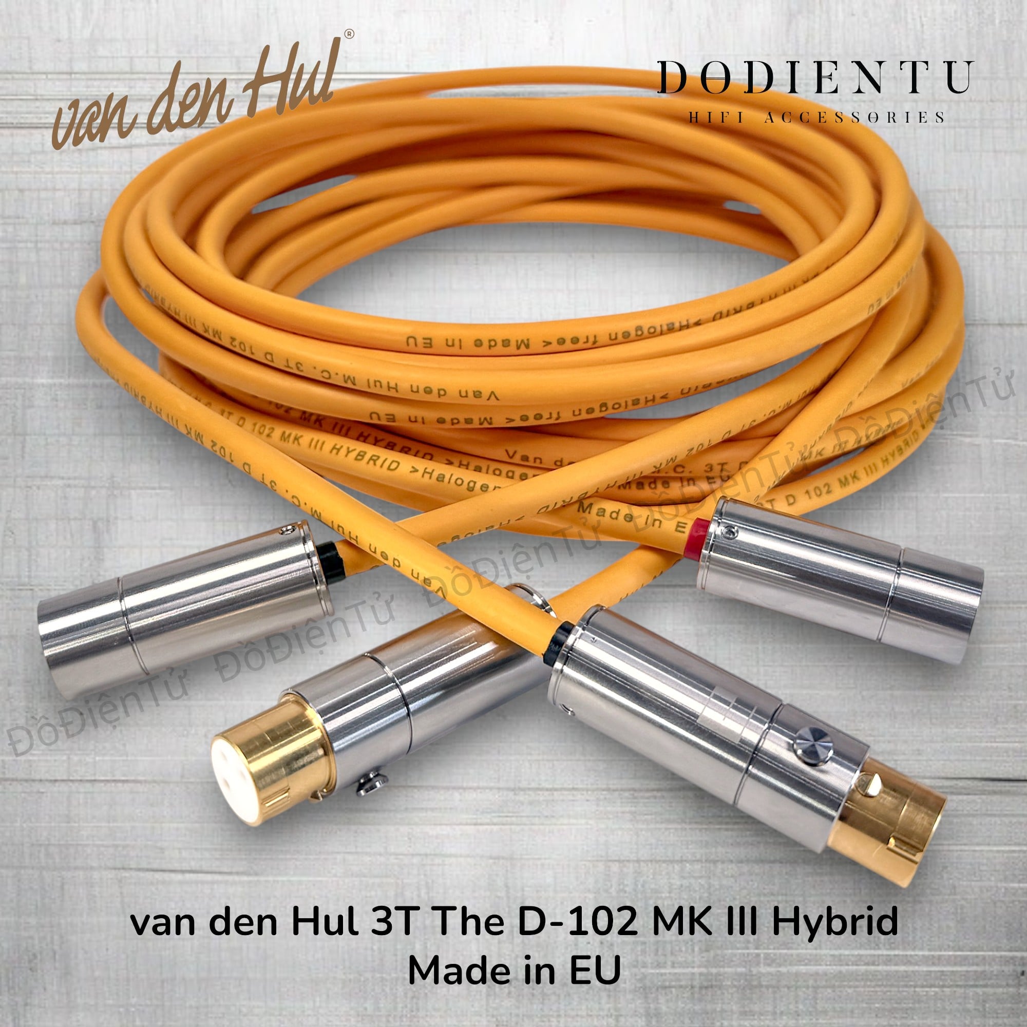 Dây tín hiệu van den Hul 3T D-102 MK III Hybrid - Made in EU | Đồ