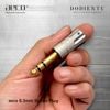 aeco AT6-1231 (G) 6.35mm Stereo Plug - Tellurium Copper Gold Plated 10u