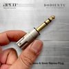 aeco AT6-1231 (G) 6.35mm Stereo Plug - Tellurium Copper Gold Plated 10u