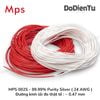 MPS 002S - 99.99% Purity Silver ( 24 AWG )