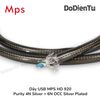 Dây USB MPS HD 920 - Purity 4N Silver + 6N OCC Silver Plated