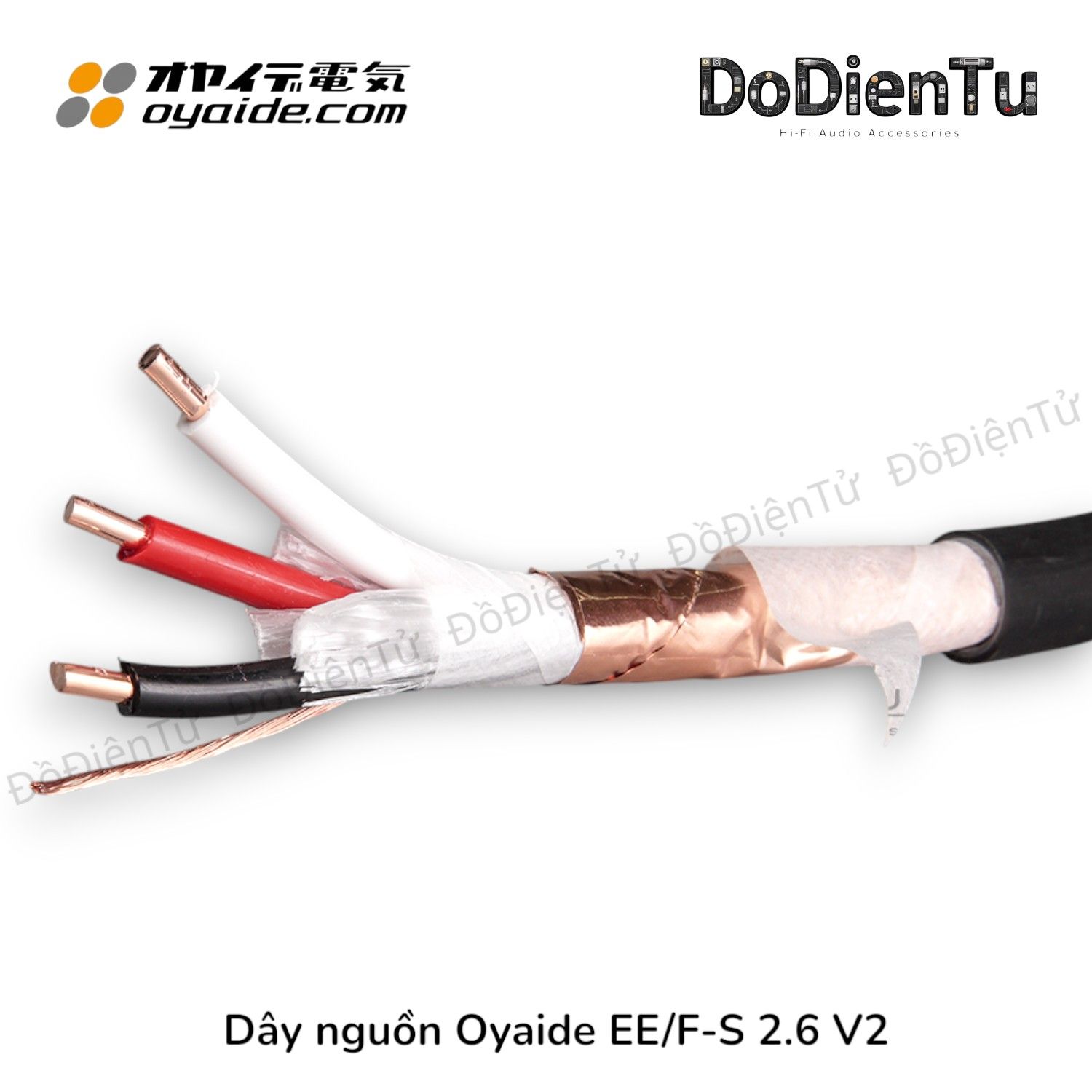 Dây nguồn Oyaide EE/F-S 2.6 V2