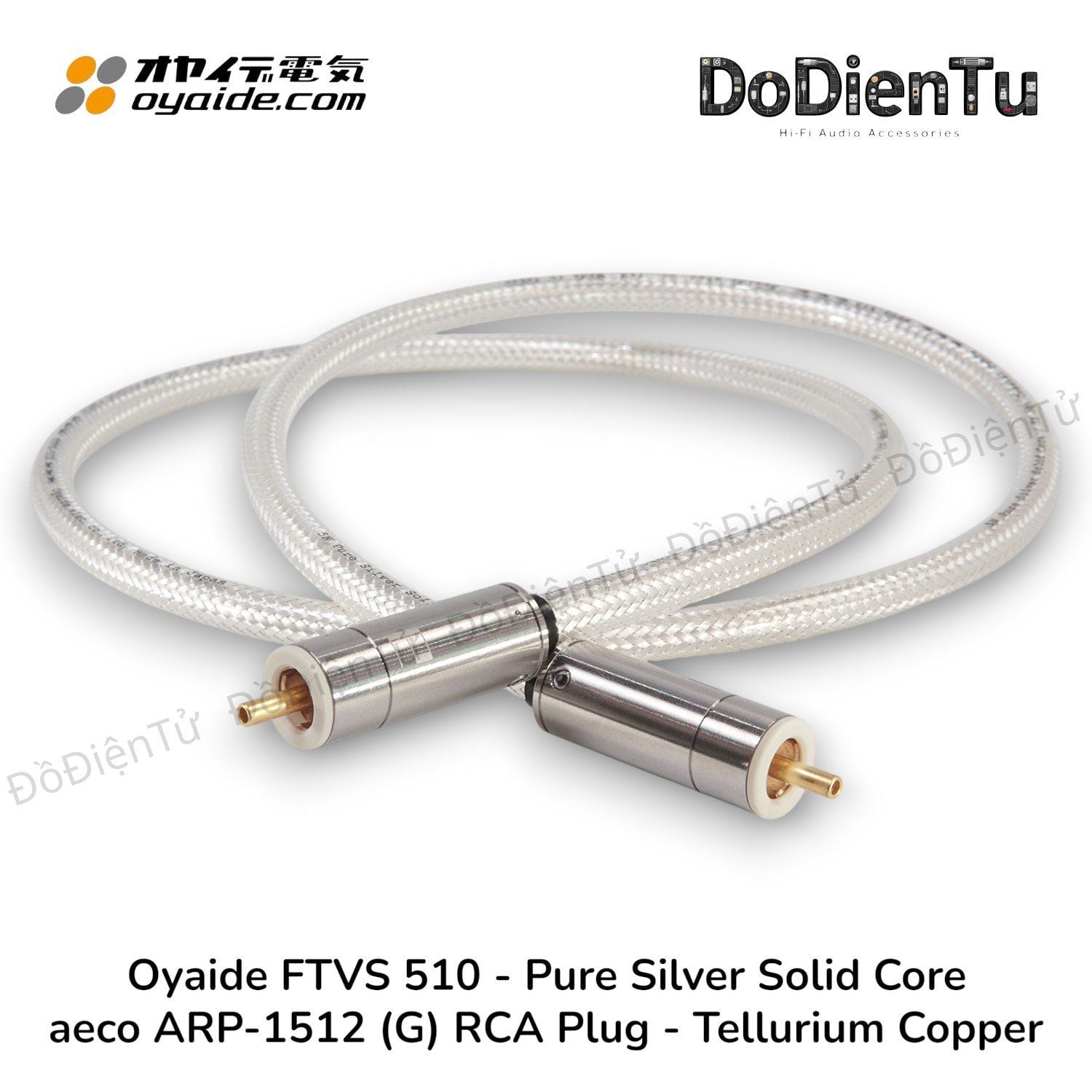 Oyaide FTVS 510 - Pure Silver 5N Coaxial [ DIY ]