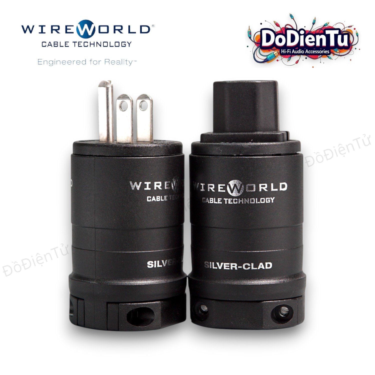 WireWorld Power Plug - Silver Clad OFC