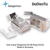 Đầu cáp mạng RJ45 Plug Telegartne Cat 6