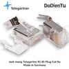 Đầu cáp mạng RJ45 Plug Telegartne Cat 6