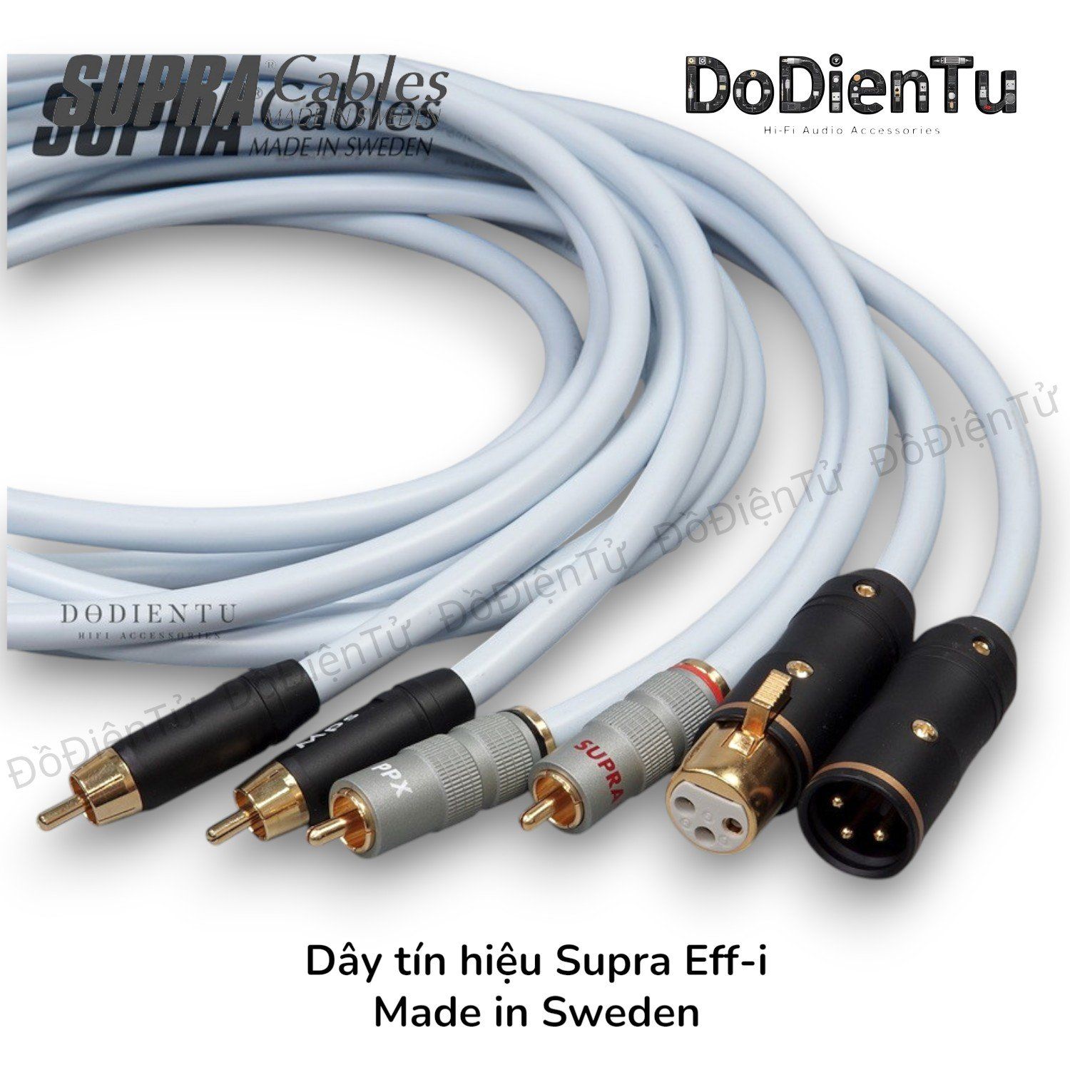 Dây tín hiệu Supra Eff-i [ DIY ]