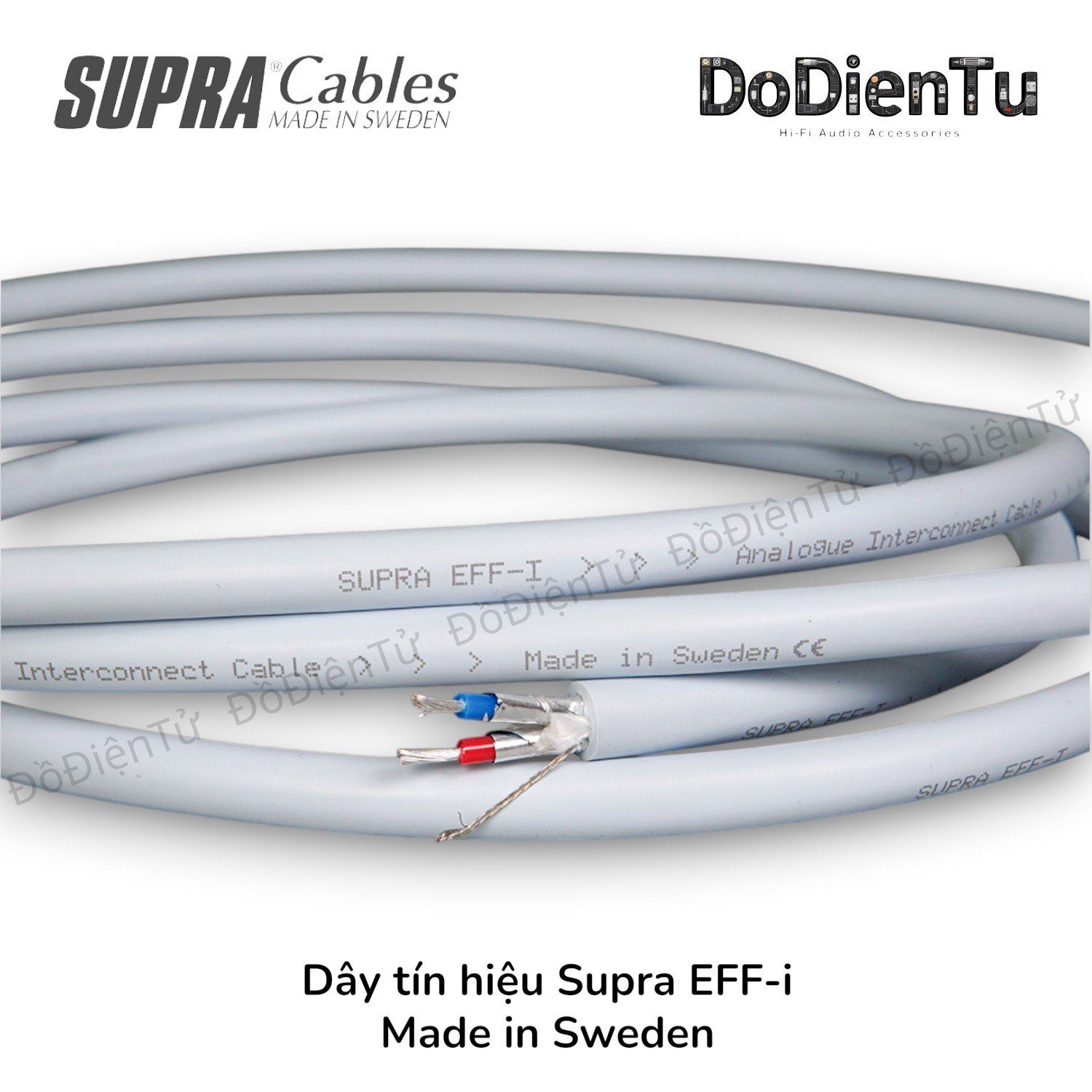 Dây tín hiệu Supra EFF-i [ Cắt Mét ]
