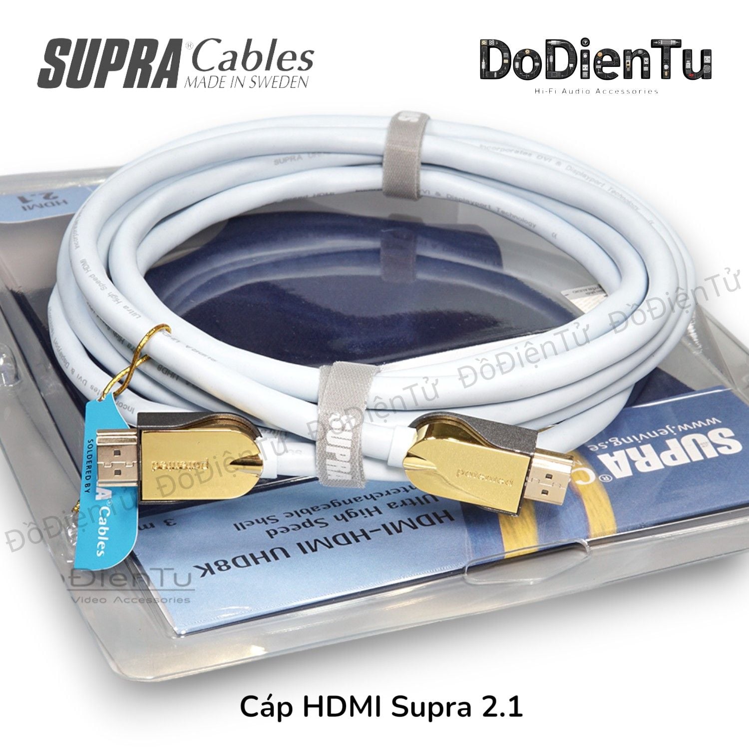 Cáp HDMI Supra 2.1 UHD 8K