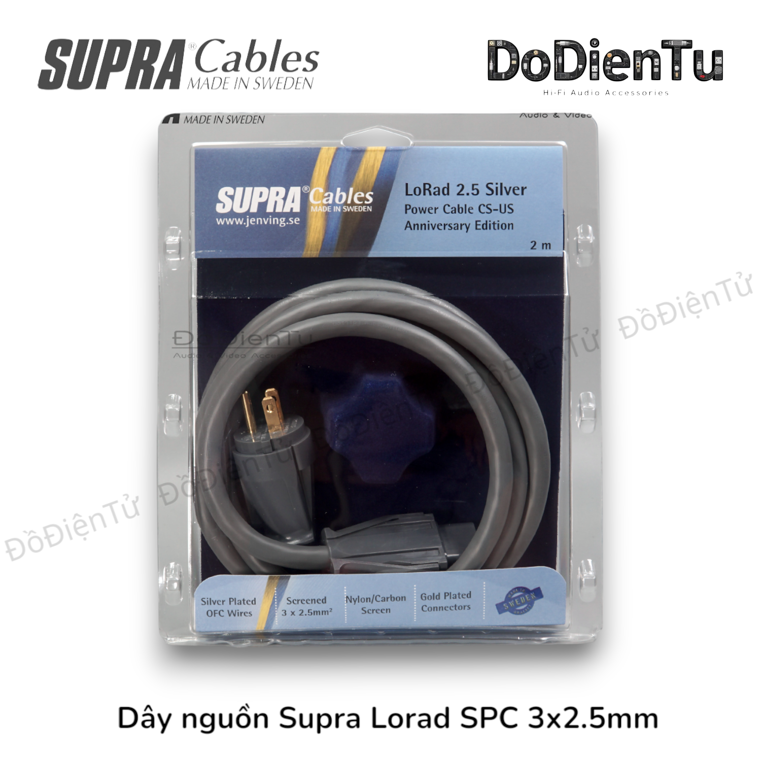 Supra Lorad 3x2.5 SPC CS-US [Hộp]